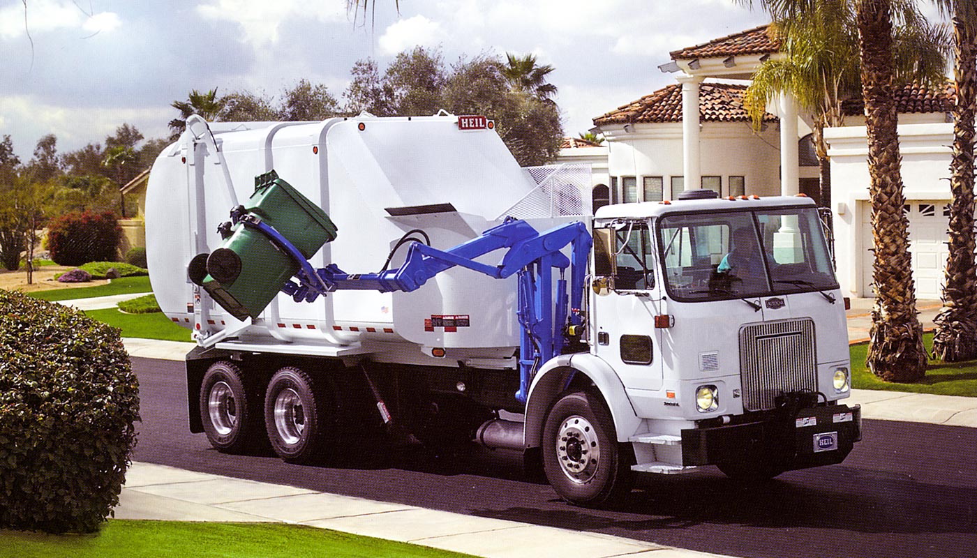 Heil® Liberty™ Automated Side Loader Garbage Truck - Side Load Trash