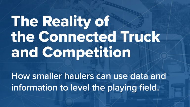 The reality of a connected truck fleet technology white paper