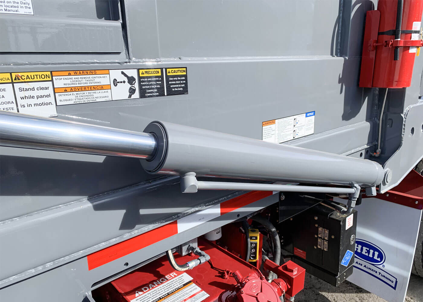 8000 Lb. Frontload Trash Truck Hydraulic Cylinders