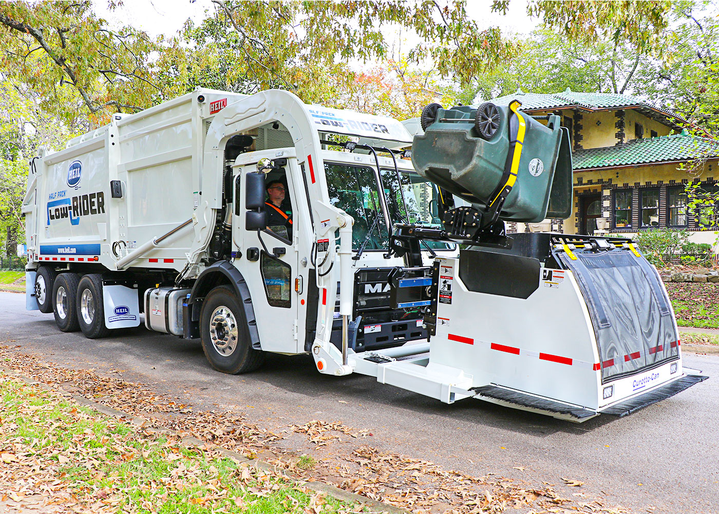 Automated Frontload Garbage Trucks