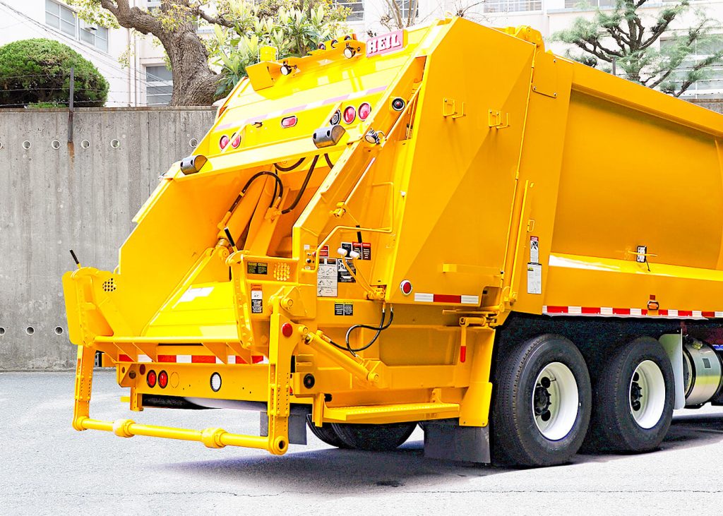 High Compaction Rear Load Garbage Trucks DuraPack 5000 Rearloader