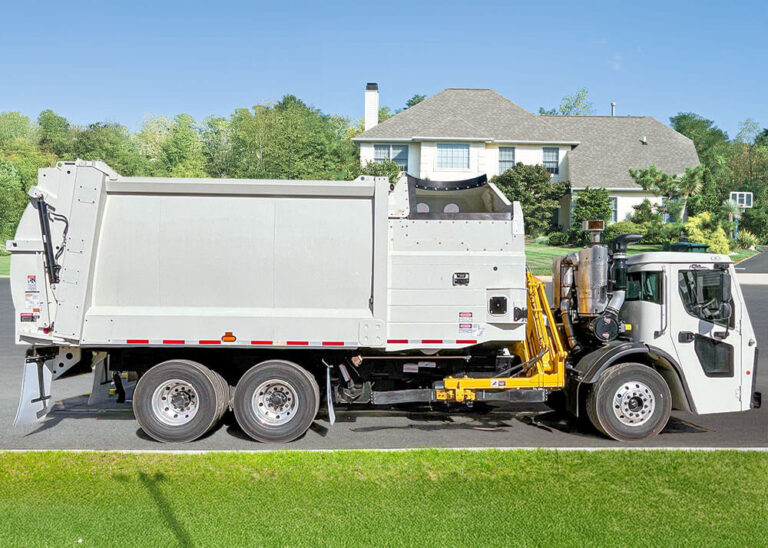 DuraPack Python sideload garbage truck - sideloader trash truck body