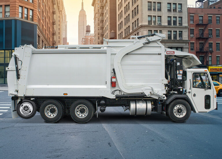 Half/Pack front load garbage truck - the best frontloader