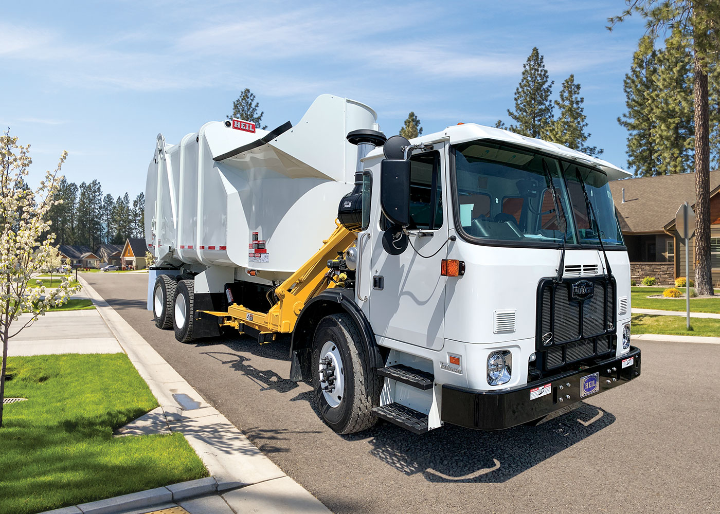 Liberty Sideload Garbage Truck