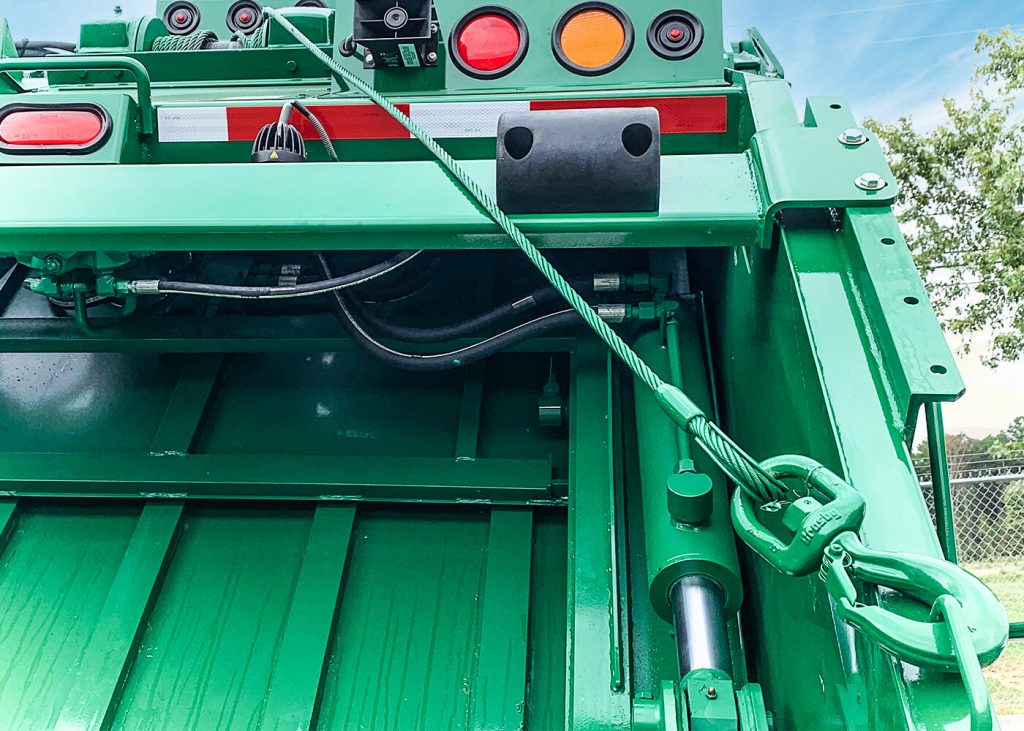 Non CDL Rear Load Garbage Trucks Under CDL Trash Trucks Mini