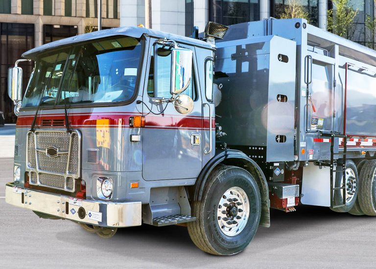 Split Body Rear Load Garbage Trucks - Two Compartment Rearloader