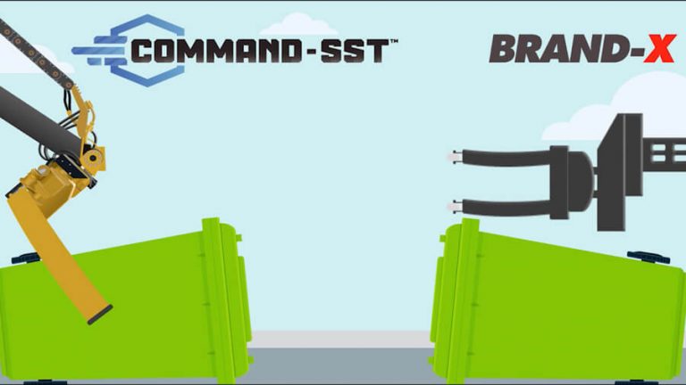 How the Heil Command SST rotary actuator arm helps operators stay in the cab