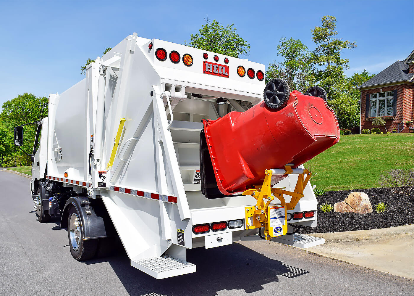 Under CDL Rear Load Trash Trucks - Non-CDL rearloader trash trucks