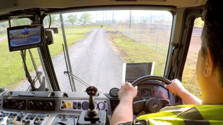 Heil Command SST HUD Heads Up Garbage Truck Display