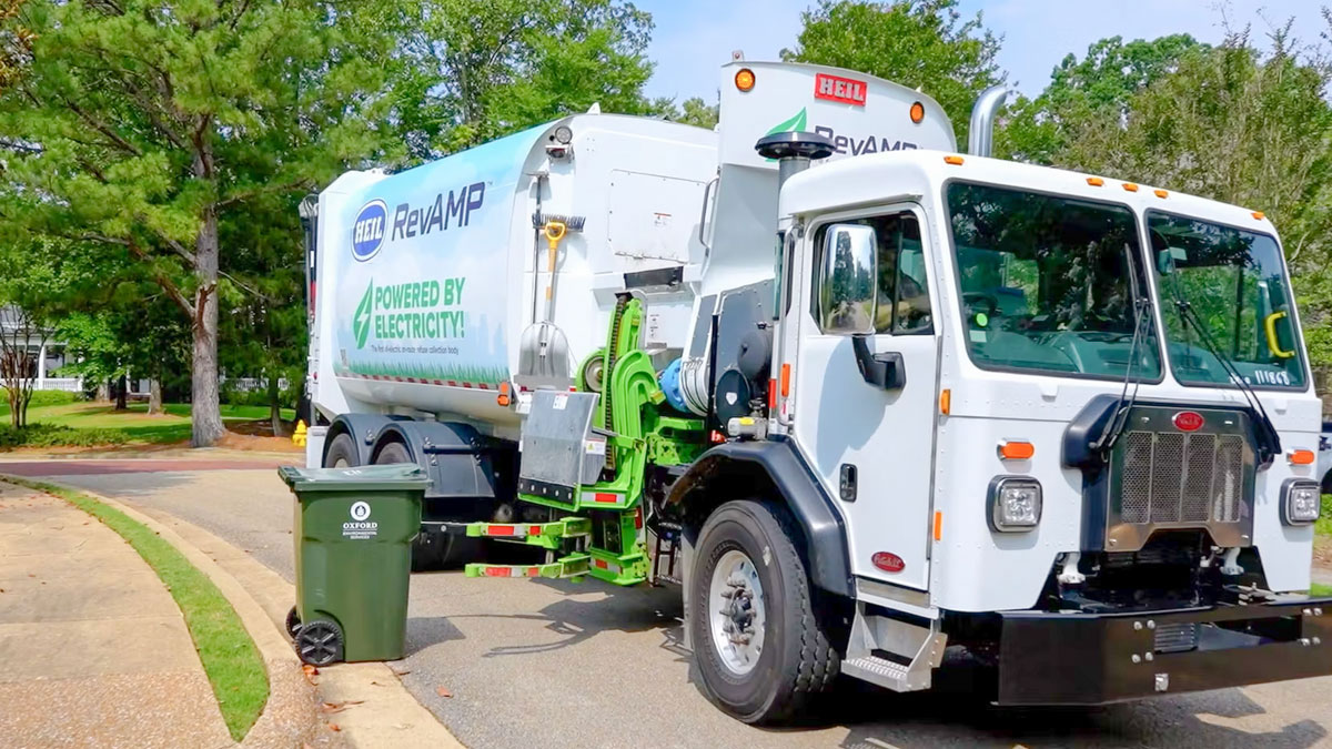 Electric Garbage Trucks for sustainability