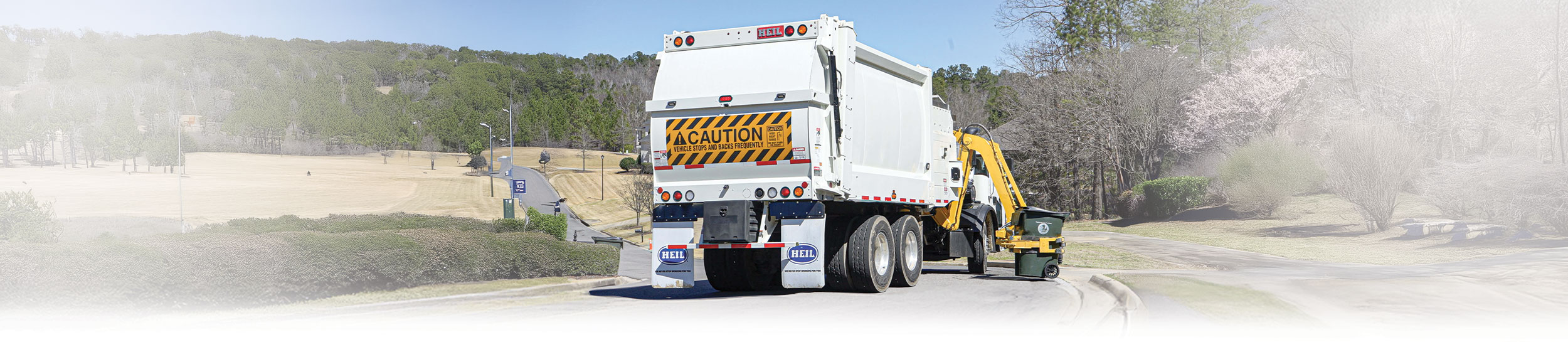 DuraPack Python sideloader garbage truck with side load body