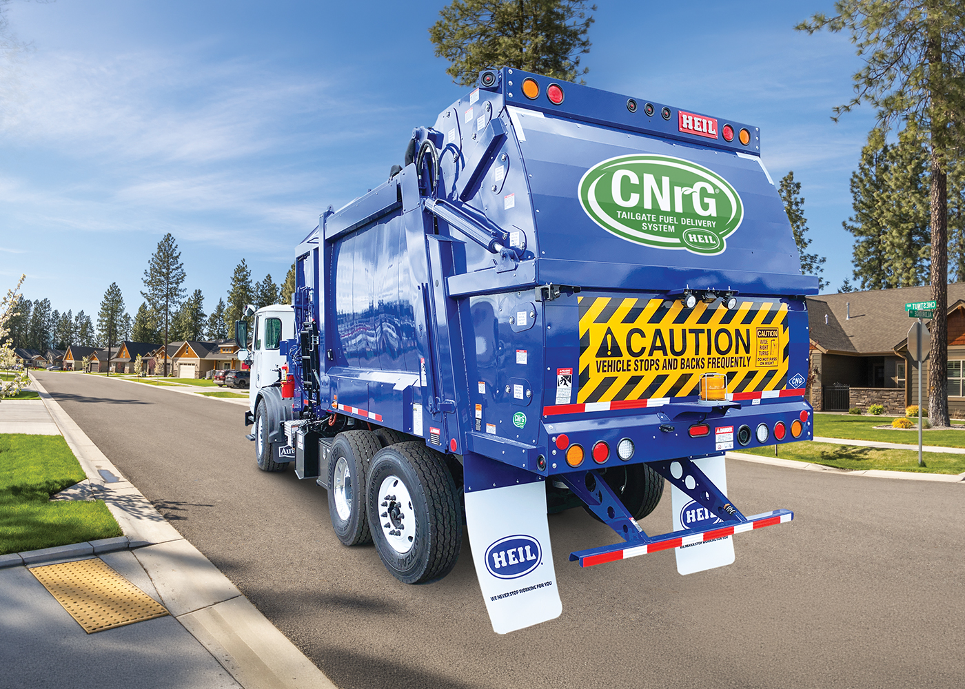CNG Garbage Trucks
