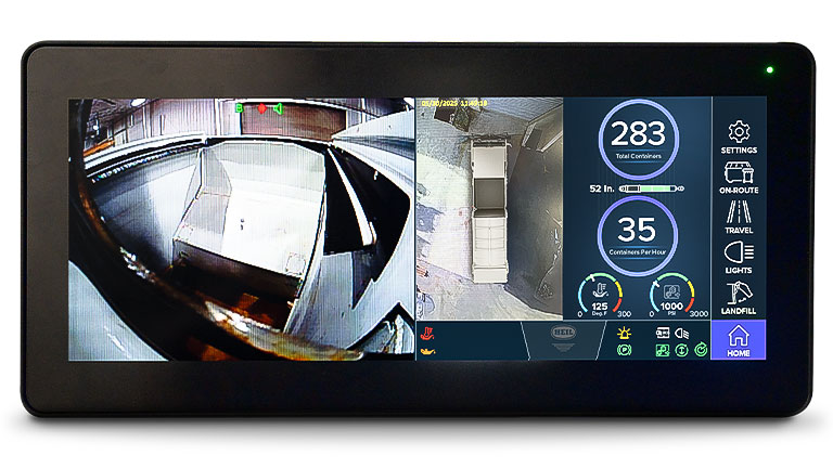 3rd eye camera system for garbage trucks - trash fleets