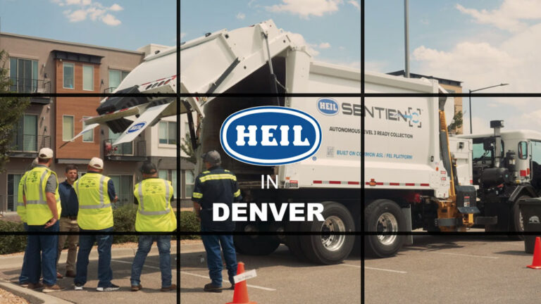 Heil garbage truck regional event - Denver Colorado